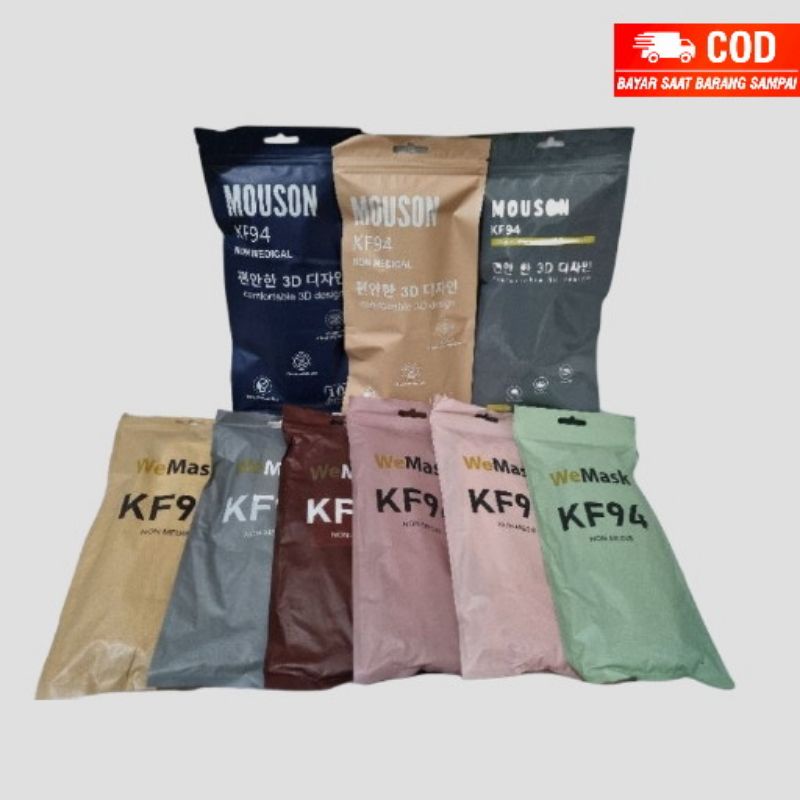 Masker Mouson KF94 Dewasa Original COD