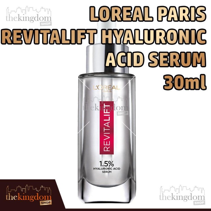Loreal Paris Revitalift Hyaluronic Acid Serum Skin Care Wajah - 30Ml