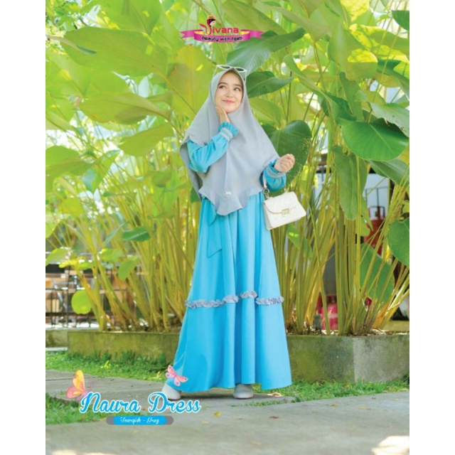 naura dress by sivana hijab open pre order