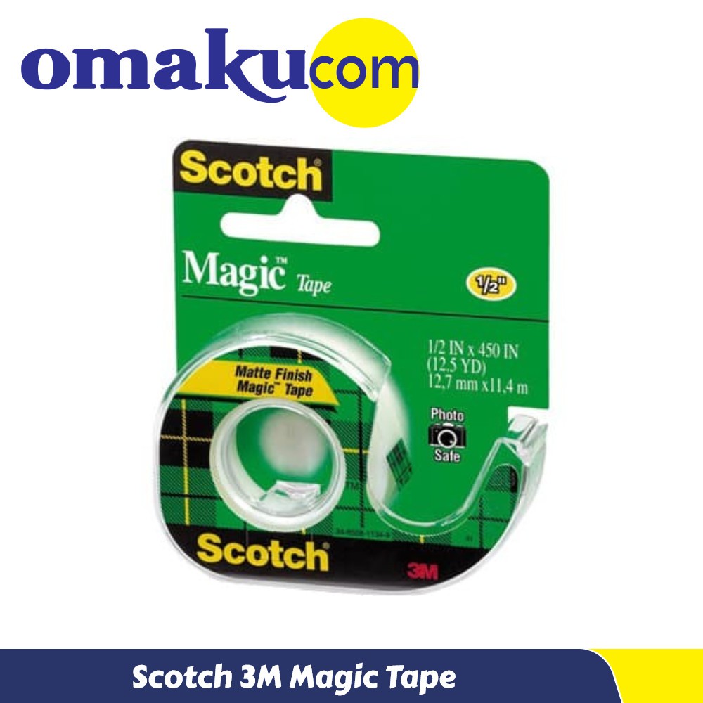 

Isolasi 3M Scotch Magic Tape 104 UK.1/2 IN X 45 IN