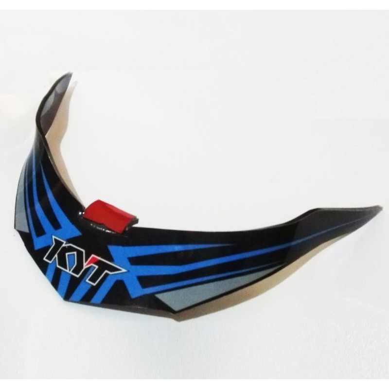 Spoiler Helm KYT Vendetta 2 / Falcon Carbon Blue Acrylic