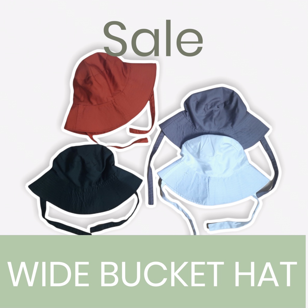 BUCKET WIDE BUCKET LEBAR WANITA PRIA BUCKET TALI BUCKET WIDE TALI