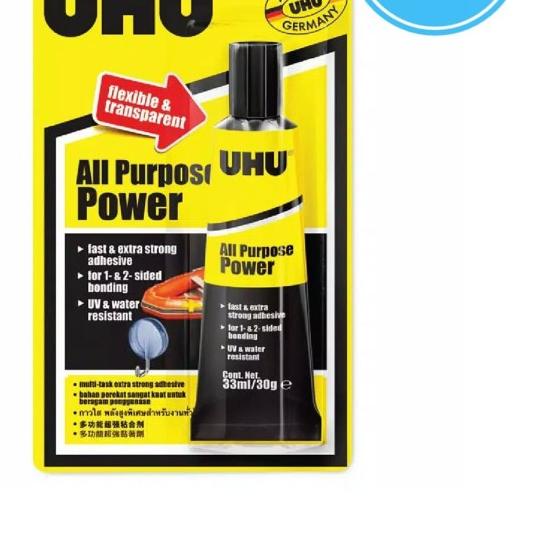 

❆ UHU Household All Purpose Power 33 ml Blister ➦