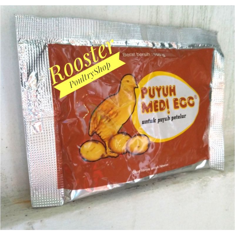 Medi Egg Puyuh 100 Gram Vitamin Puyuh Petelur