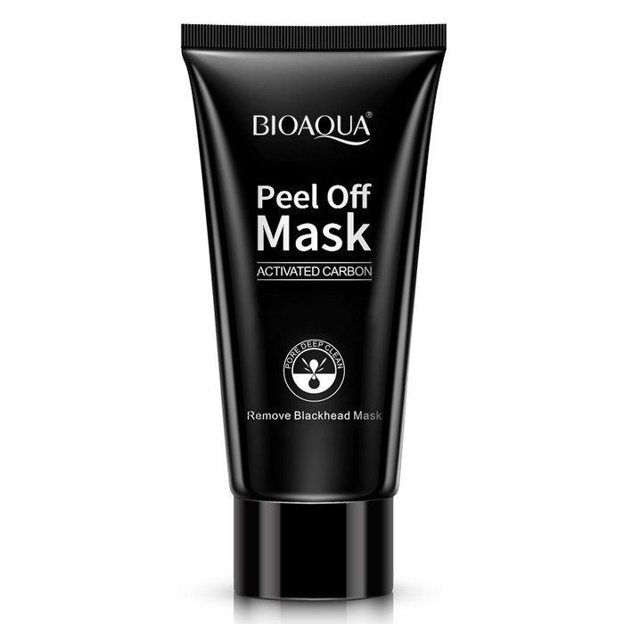 ★ BB ★ BIOAQUA Masker Peel Off Mask Charcoal Anti-Blackhead Mask 60g - BIO AQUA【BPOM】