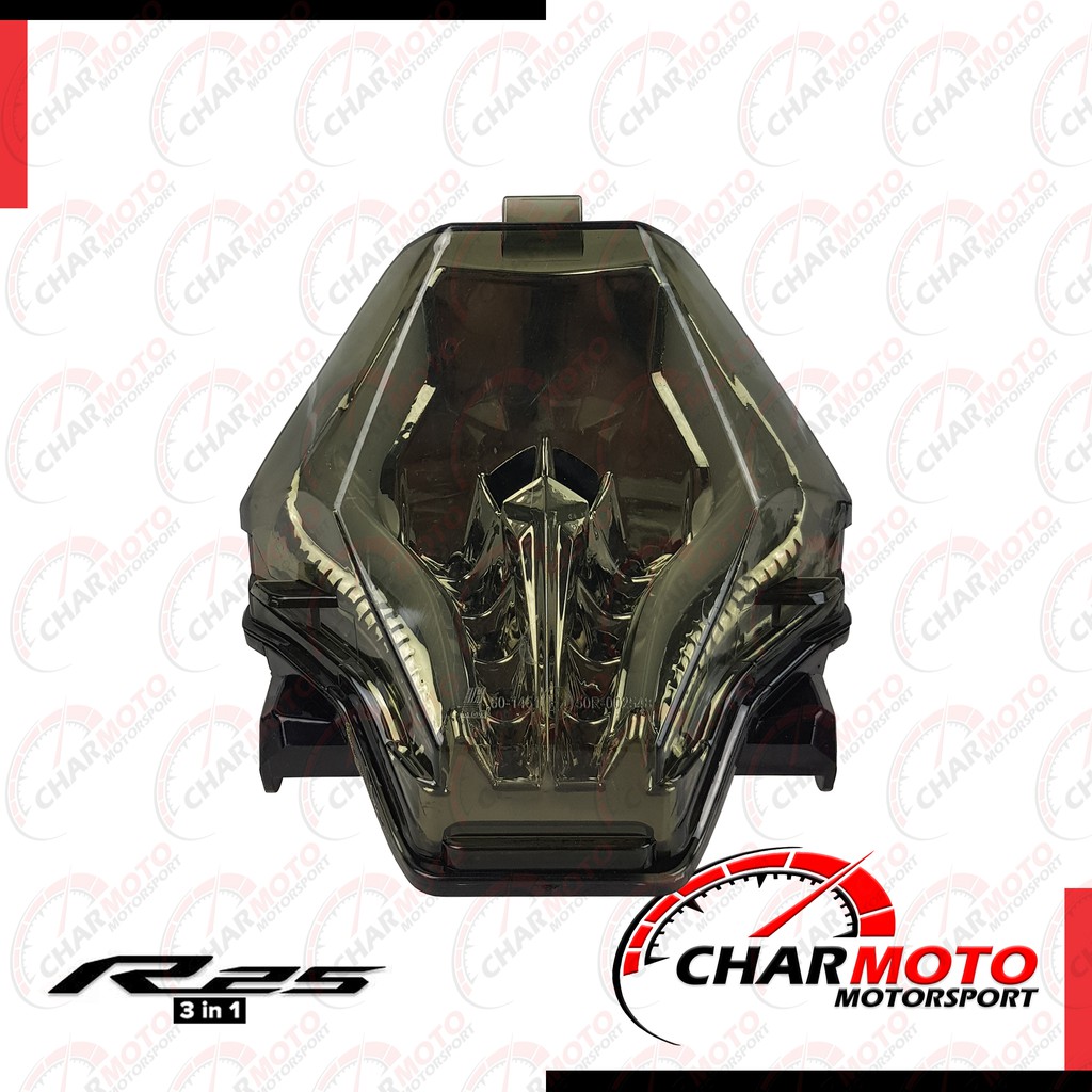 LAMPU BELAKANG STOP LAMP 3 IN 1 R25 - CHARMOTO