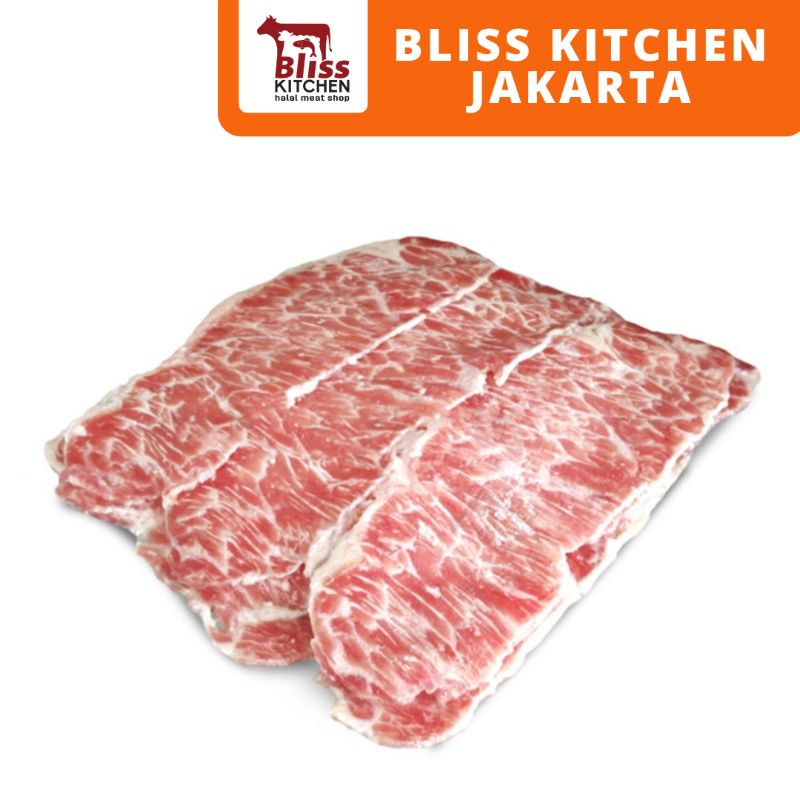 

Sirloin Kazoku Meltik Beef Sliced / Striploin Beef Meltik Slice 250gr