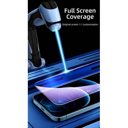 Full Cover Anti-blue Light Tempered Glass for IPhone 11 12 Pro Max Mini Screen Protector for iPhone 7 8 Plus X XS Max XR SE 2020 Glass