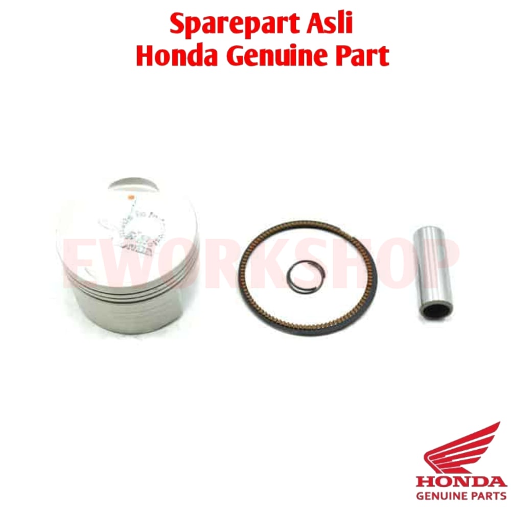 Piston Kit Seher Paket OS 0.50 - New Megapro Monoshock / Verza Asli Honda 131A3KRM305