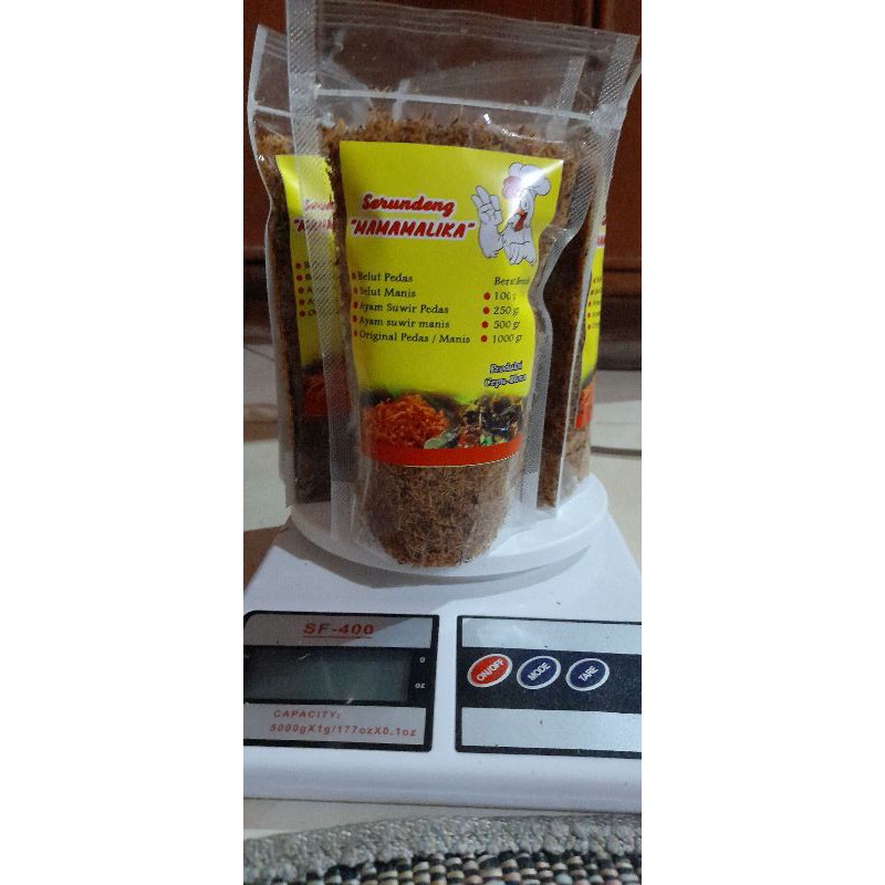 

serundeng belut pedas/manis 100gr