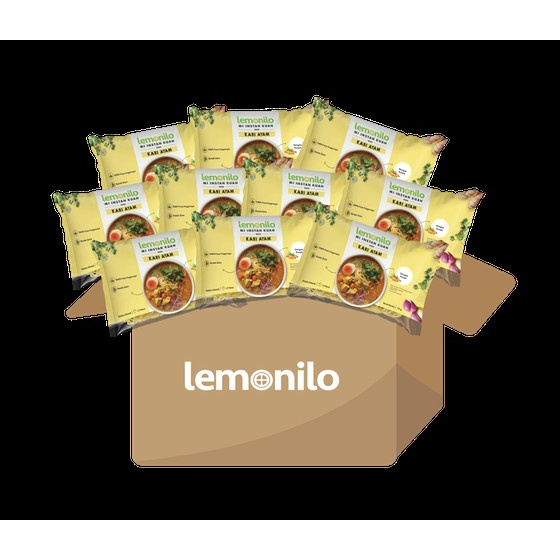 

Mie Lemonilo Kuah rasa Kari Ayam isi 10 pcs