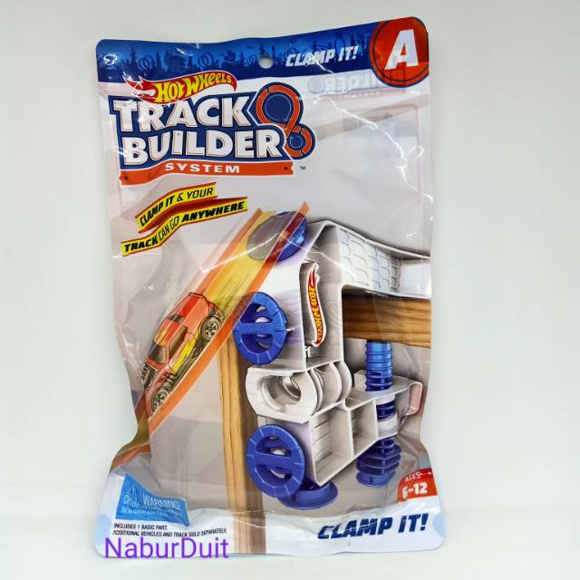 hot wheels track builder clamp it