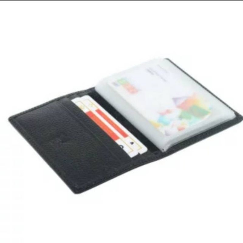 Dompet Kartu 18 in 1 Card Holder + slot uang black limited edition kroco