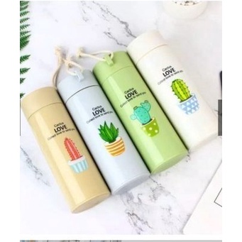 BOTOL MINUM ANAK / BOTOL RUSA 700ML / BOTOL MINUM KAKTUS / BOTOL MINUM KACA ANIMAL FREE BUBBLE FBL