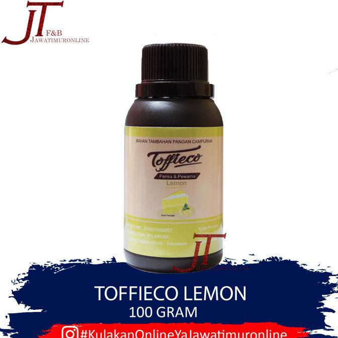 

Populer] Toffieco Lemon - Perisa Lemon - Pasta Lemon Toffieco