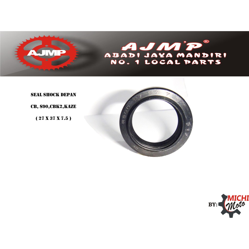 Seal Shock Depan CB/S90 CBK2 KAZE (27 X 37 X 7.5)