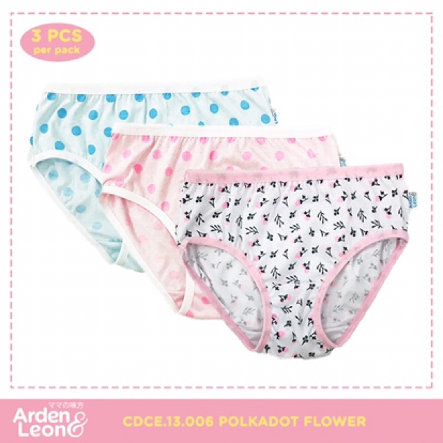 ArdenLeon Boxer Celana Pendek Anak Perempuan / Celana Dalam Anak CD / Arden Leon Shorts