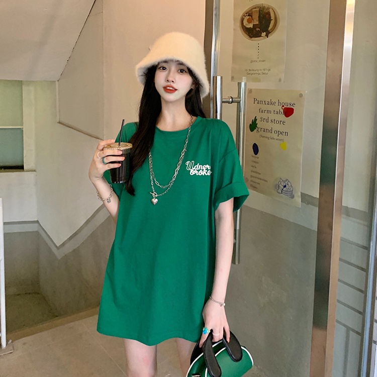 Atasan Kaos Wanita Korean Fashion /Baju Cewe Oversize/ Atasan Young T-shirt Import