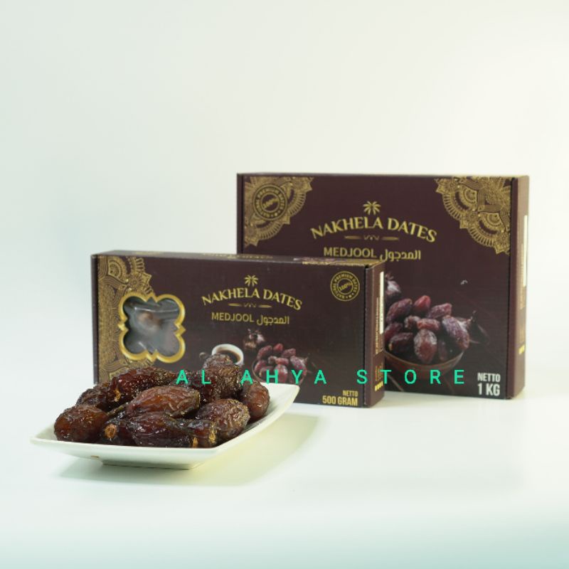 

Kurma Medjool Nakhela Dates eksklusif 500 gr