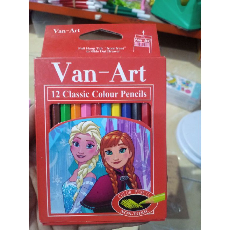 

(60gr) 1pak pensil warna 12 set PENDEK