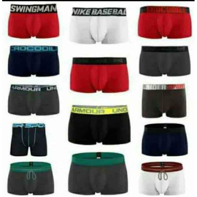 Celana dalam pria boxer isi 8 pcs