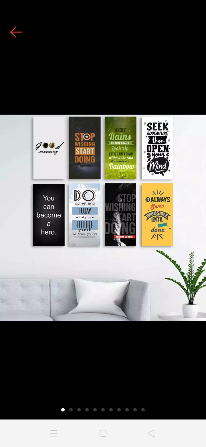 [cod] Hiasan Dinding Quote Motivasi Pajangan Rumah Walldecor Dekorasi Ruang Kerja Poster Vintage
