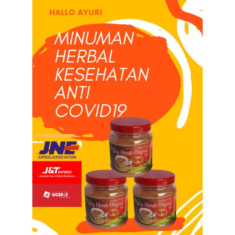 

MINUMAN HERBAL JAHE MERAH CAP CANGKIR MAS