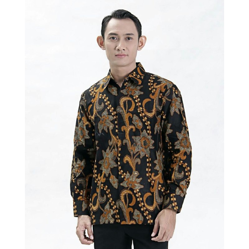 Fashion Pria - Batik Pria - Batik Lengan Panjang - Batik Pria Modern - Lawasan Alus - By Batik -Asli