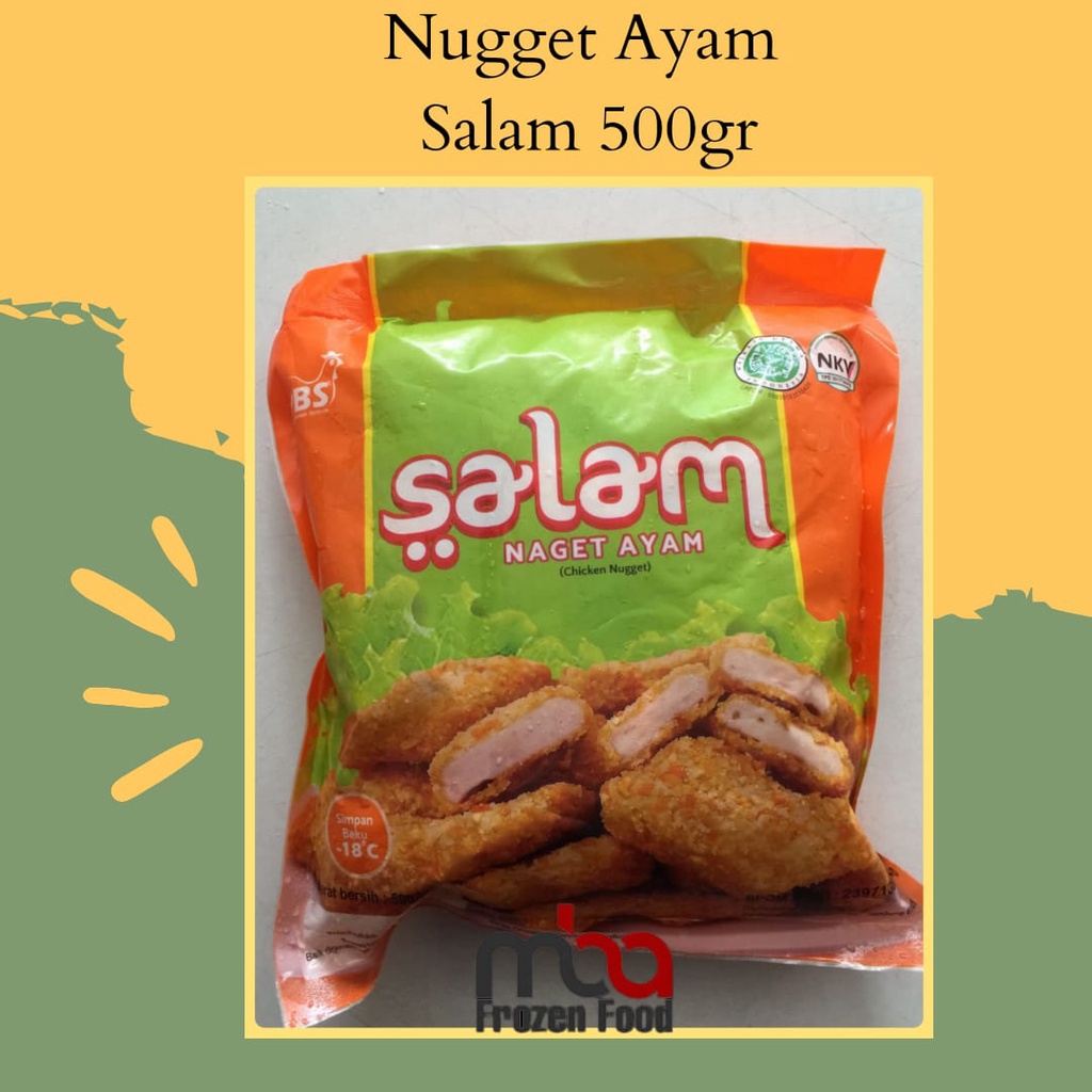 Nugget Ayam Salam 500Gr - FROZEN FOOD