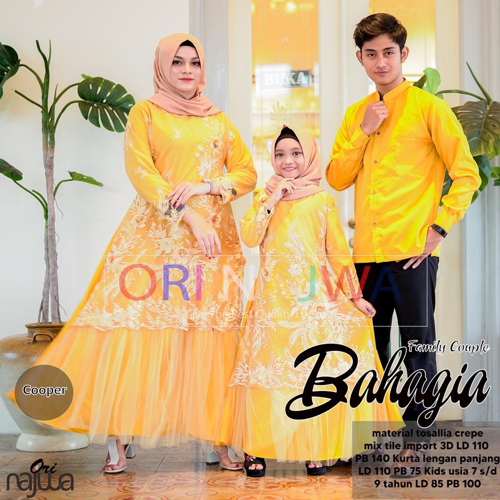 Baju Couple Muslim Bertiga Family : Bajucouplekeluarga Com ...