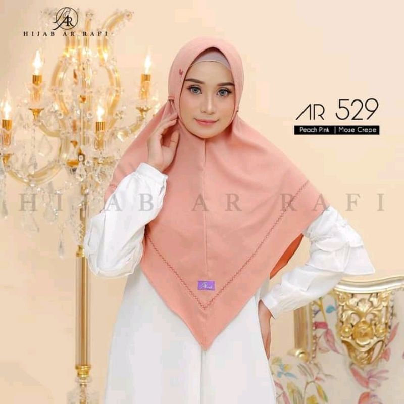 arrafi Ar 529 hijab arrafi official arrafi hijab branded bergo daily bergo arrafi bergo Maryam cod