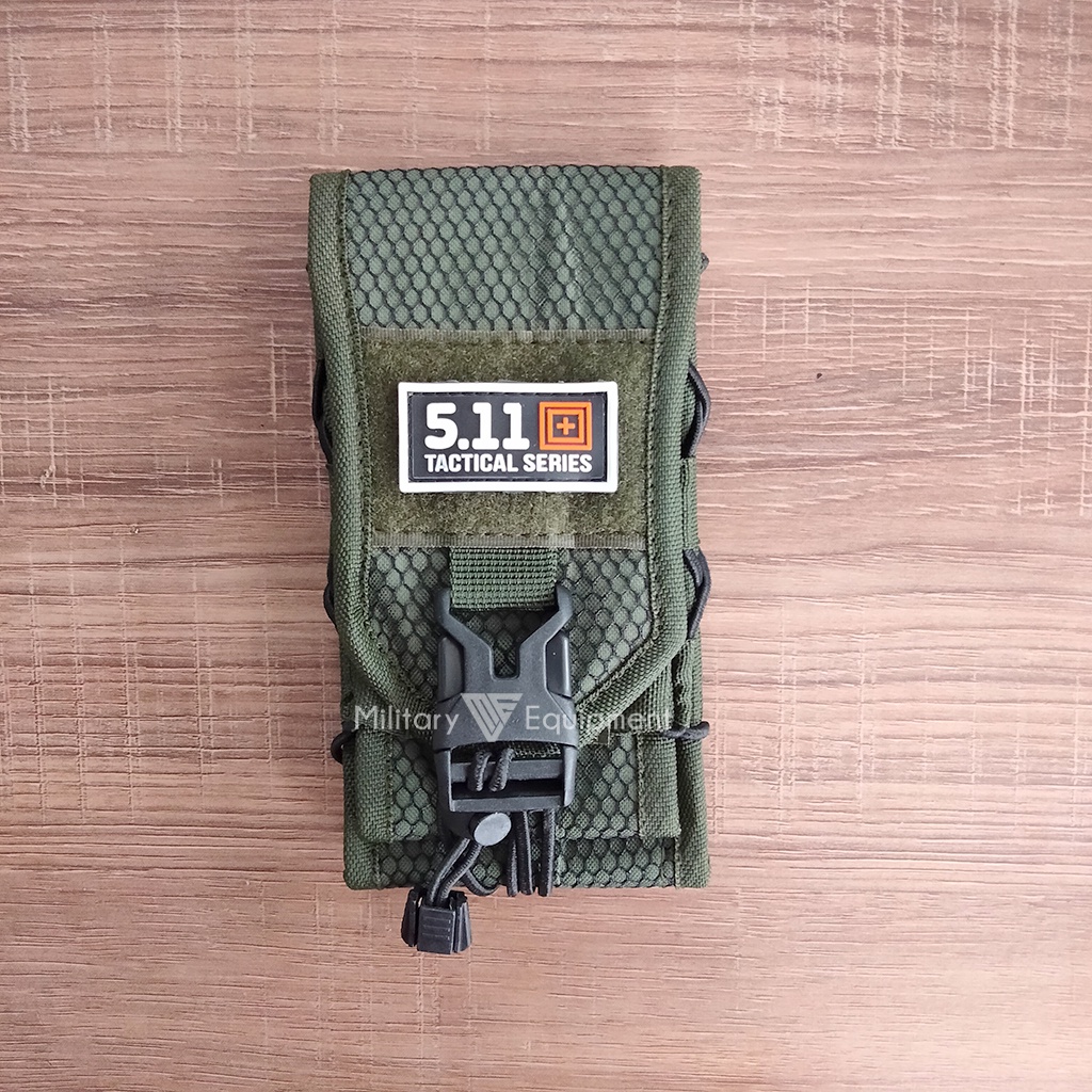 Sarung Hp Tactical Sarung Hp Pinggang Sarung Hp Pria Double Slot | Bisa COD