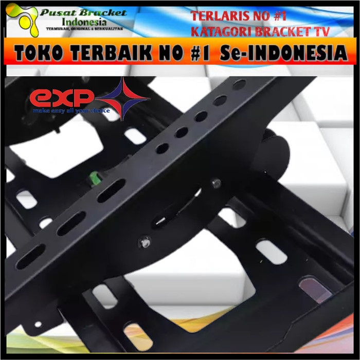 Bracket TV KHUSUS POLYTRON 42&quot; s/d 55&quot; waterpass GARANSI 100% COCOK!