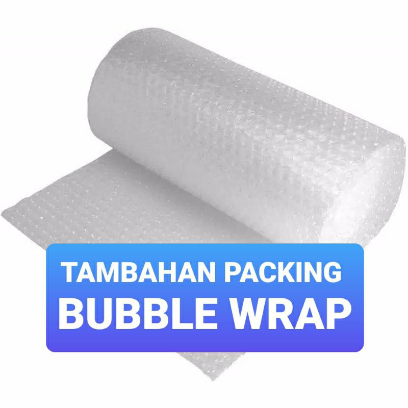 

Tambahan bubble wrap / tambahan buat packing TISSUE