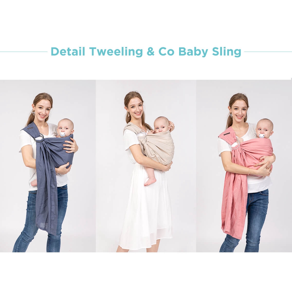 GEND39 GENDONGAN RINGSLING TWEELING &amp; CO BABY SLING CARRIER