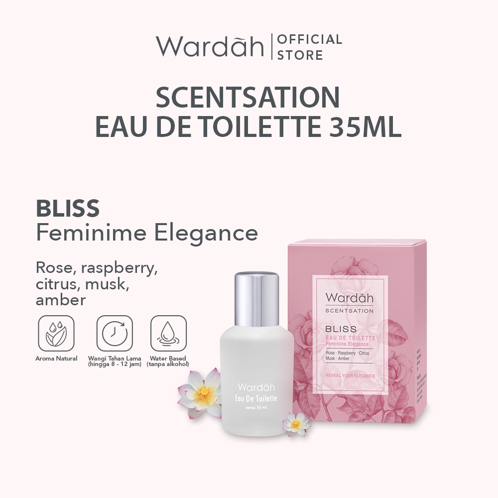 Wardah Scentsation  Eau De Toilette 35 ml - Parfum Wanita