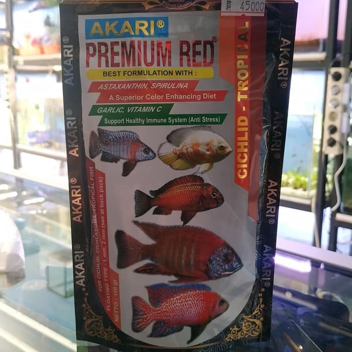 Akari Premium Red Pakan Ikan100gr