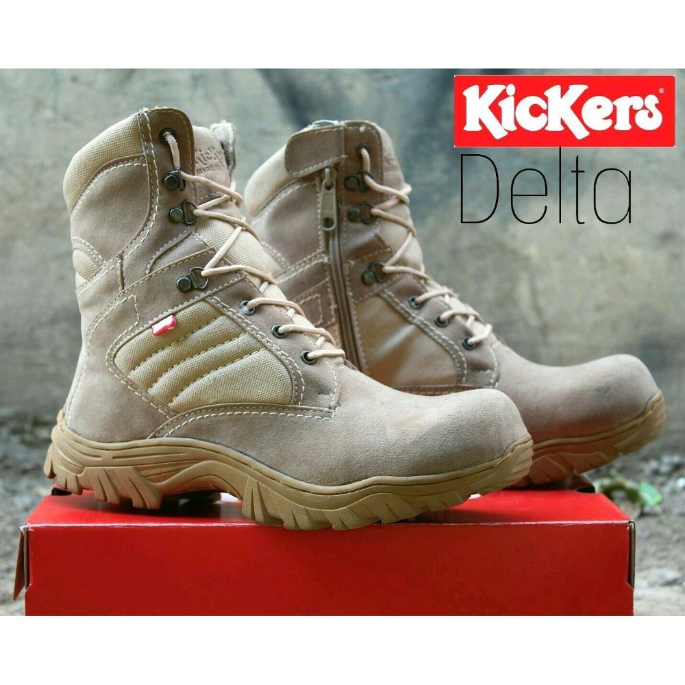 Sepatu Pria Delta PDL 8 Inchi Warna Gurun