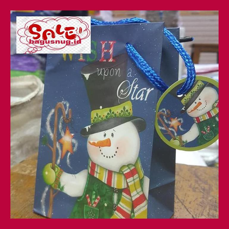

Perlengkapan Natal Nugy- Paperbag Christmas/ Goodie Bag Natal Uk Mini 790Nug