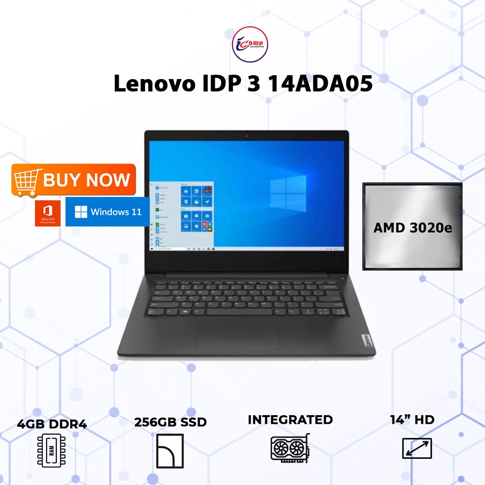 Jual Laptop Lenovo IdeaPad 14ADA05 AMD 3020 | Shopee Indonesia