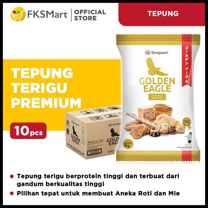 

Golden Eagle Tepung Terigu 1 Kg Karton