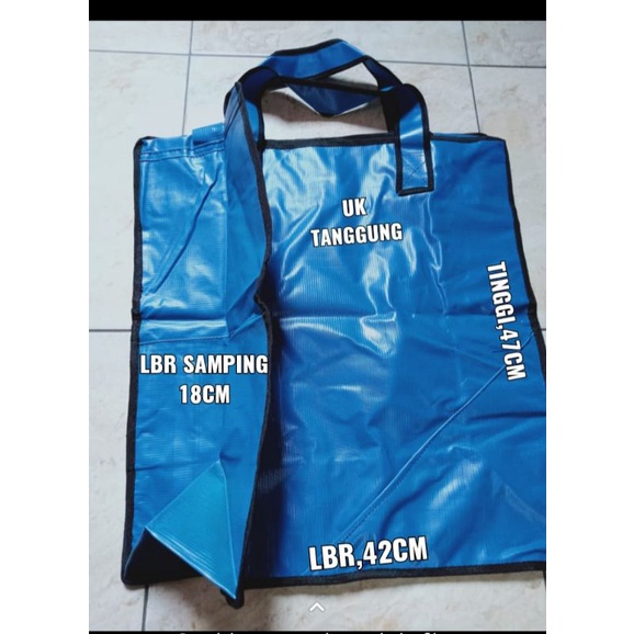 LRS TAS LAUNDRY SUPER KUAT, BAHAN ORSID/TARVAULIN (ANTI AIR)