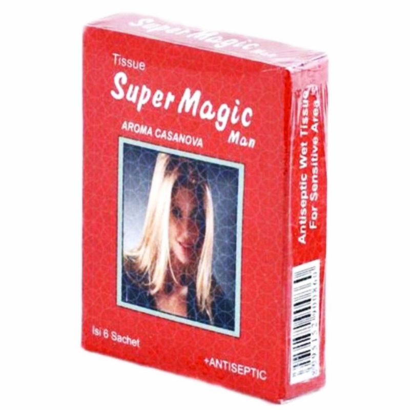 Super Magic Man Merah / tissu magic