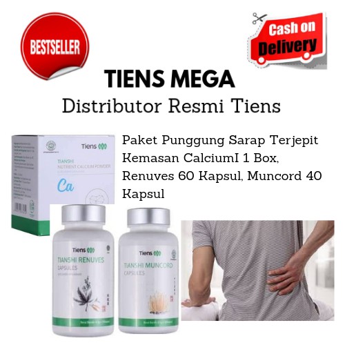 Tiens Punggung Saraf Terjepit + Kartu Member Tiens Mega