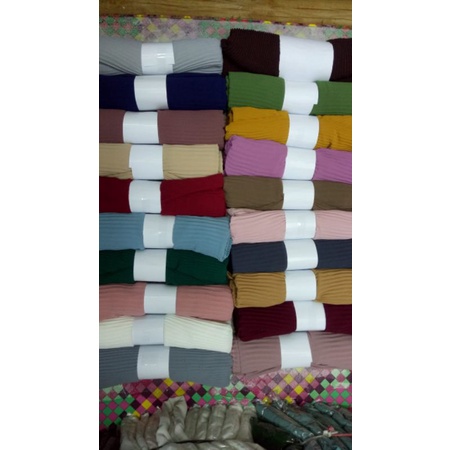 pashmina prisket (tanpa patah tengah)