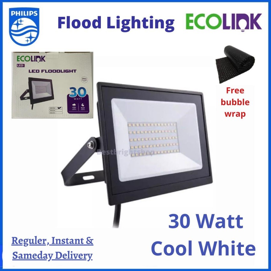 ECOLINK Lampu Sorot FL007 30W - Flood Lighting