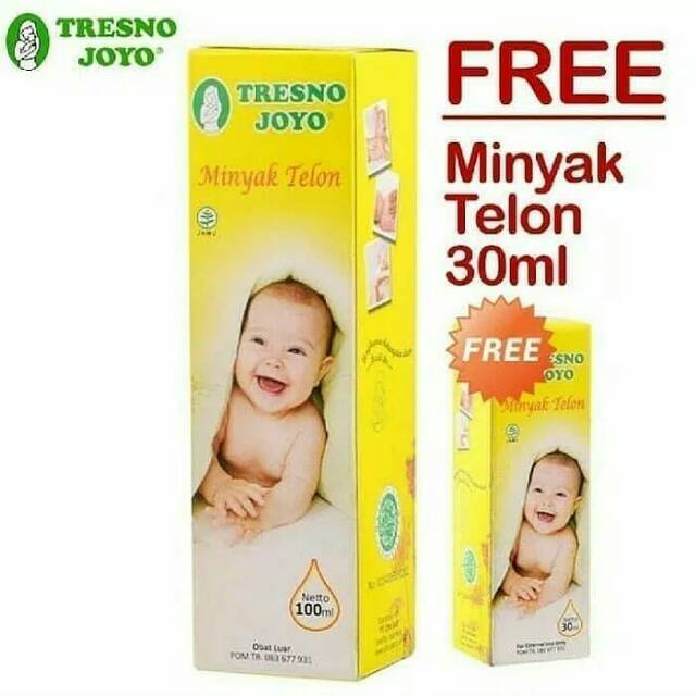 Minyak Telon Murah Tresno Joyo 100 ml free 30 ml banded paket murah