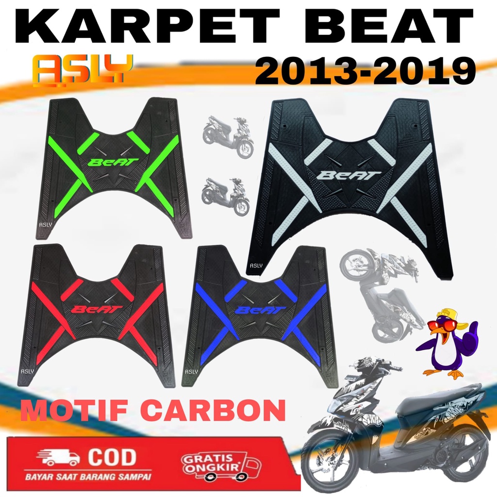 ASLY KARPET BEAT 2013-2019 ALAS KAKI MOTOR BEAT KARPET MOTOR BEAT