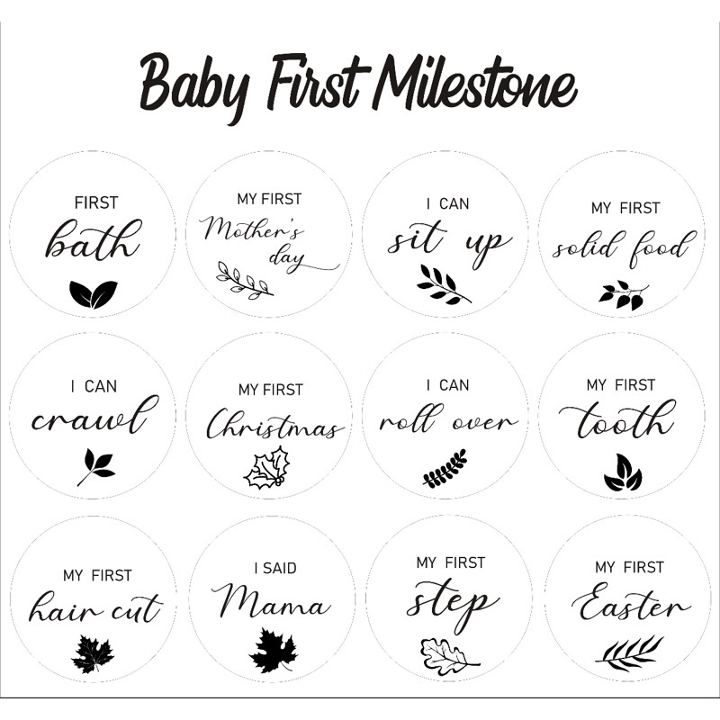 BABY FIRST TIME MILESTONE | WOODEN MILESTONE | PROPERTI FOTO BAYI