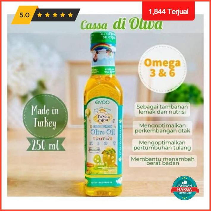 

Extra Virgin Olive Oil Casa Di Oliva Kids 250Ml. 12Botol Paling Murah